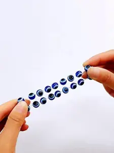 Sukhad Evil Eye Blue And White Bracelet