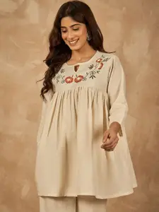 Anouk Floral Embroidered Kurti