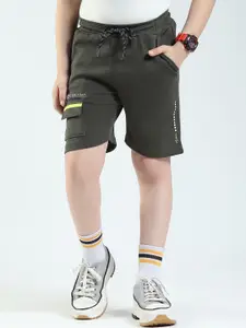 Monte Carlo Boys Regular Fit Mid-Rise Cotton Bermuda