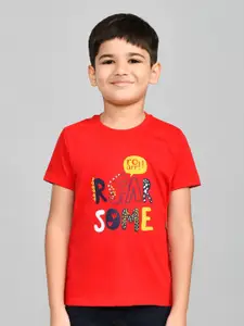 Lux Cozi Boys Printed T-shirt with Shorts