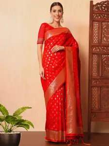 Chhabra 555 Woven Design Zari Banarasi Saree