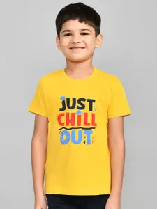 Lux Cozi Boys Printed Pure Cotton T-shirt With Shorts