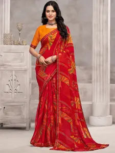 Anouk Pure Chiffon Saree