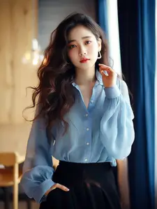 bebe Women Solid Spread Collar Casual Shirt