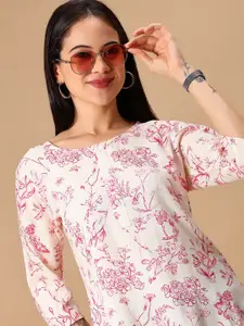 V-Mart Ethnic Motifs Printed Kurti