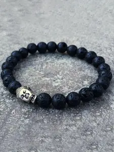 Sukhad Beaded Bracelet With Buddha Head Detail