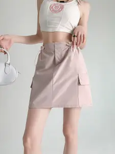 StyleCast x Revolte A-Line Straight Mini Skirt