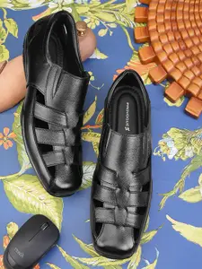 Provogue Men Leather Shoe-Style Sandals