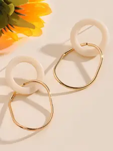 SALTY Pack of 2 Women Timeless Luxury Gold Earring