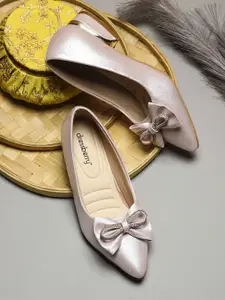 DressBerry Women Party Block Pumps with Bows