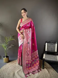 LeeliPeeri Designer Ethnic Motifs Zari Saree