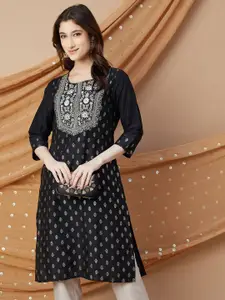 Melange by Lifestyle Women Ethnic Motifs Embroidered Kurta