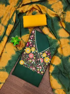 KALINI Embroidered Unstitched Dress Material