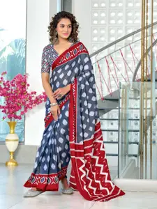 Anouk Pure Cotton Ikat Saree