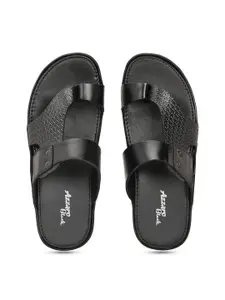 Azzaro Black Men Comfort Slip-On Sandal