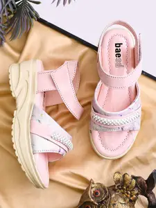 BAESD Girls Printed Wedge Heels