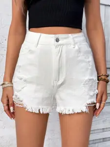 StyleCast x Revolte Women Cotton Shorts