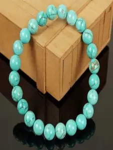 Sukhad Green Turquoise Charm Bracelet
