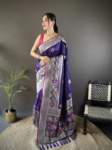 LeeliPeeri Designer Ethnic Motifs Woven Design Zari Saree