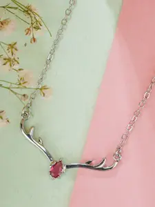 Bishty Fashion Silver-Plated Necklace