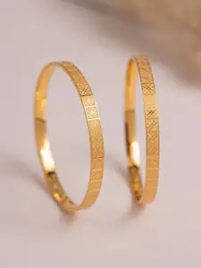 Voylla Gold Elegance Kashish Bangles