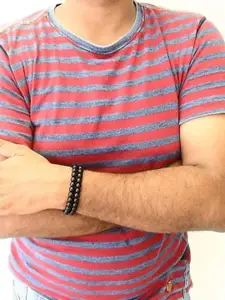 Sukhad Black Charm Bracelet Pack Of 2