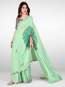 Saree mall Ethnic Motifs Satin Sarees