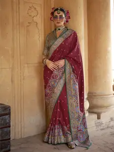 elora Woven Design Zari Patola Saree