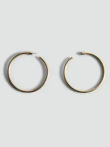 MANGO Circular Hoop Earrings