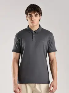 Calvin Klein Jeans Polo Collar Short Sleeves Pure Cotton T-shirt