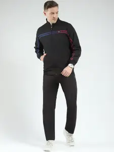 Monte Carlo Men Mock Collared Mid-Rised Tracksuit