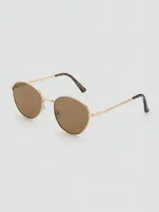 MANGO Women UV Protected Lens Oval Sunglasses - 17041125