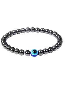Sukhad Evil Eye Hematite Bracelet