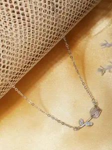Bishty Fashion Silver-Plated Necklace