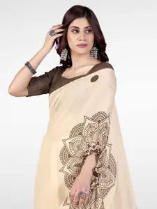 Saree mall Ethnic Motifs Satin Sarees