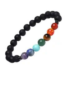 Sukhad Seven Chakra Stones Beaded Bracelet
