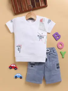 Toonyport Boys Printed T-shirt with Shorts