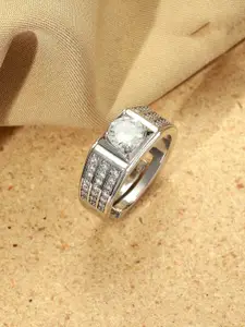 SALTY Pack of 2 Men Luminous Crystal Ring