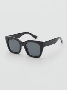 MANGO Women Full Rim Square Sunglasses
