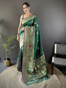 LeeliPeeri Designer Ethnic Motifs Zari Saree