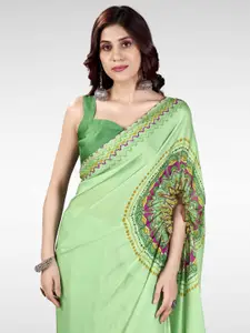 Saree mall Ethnic Motifs Satin Sarees