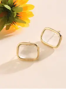 SALTY Pack of 2 Women Jenelle Resin Gold Earring