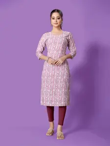 Dream Beauty Fashion Women Bandhani Printed Crepe Kurta