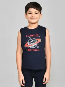 Lux Cozi Boys Printed T-shirt with Shorts