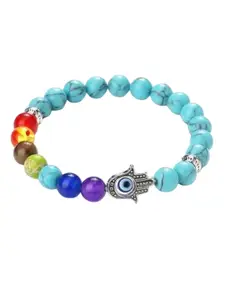 Sukhad Turquoise Beaded Bracelet
