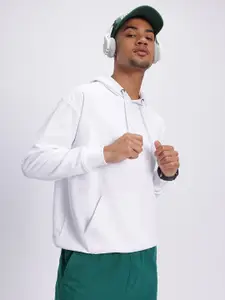 glitchez Layers Hooded Oversized Sweatshirt