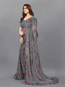 Anouk Floral Printed Saree