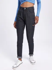 glitchez Women Denim Rips boyfriend Fit Jeans