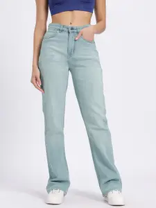 glitchez Women High-Rise Straight Fit Jeans