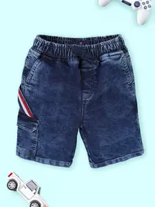 KiddoPanti Boys Mid-Rise Denim Shorts